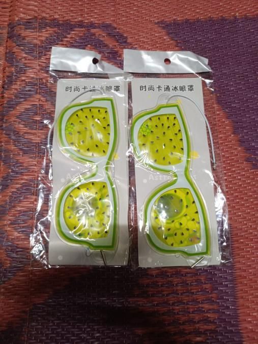 Gel Eye Mask for Dark Circles & Puffiness, Reusable Hot & Cold Therapy (Pack of 2)